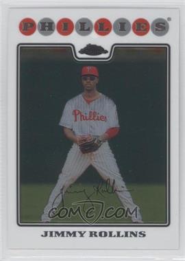 2008 Topps Chrome - [Base] #8 - Jimmy Rollins
