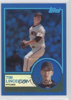 2008 Topps Chrome - Trading Card History - Blue Refractor #TCHC15 - Tim Lincecum /200