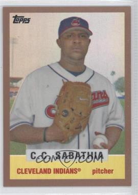 2008 Topps Chrome - Trading Card History - Copper Refractor #TCHC37 - C.C. Sabathia /100