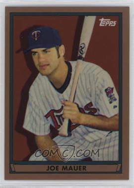 2008 Topps Chrome - Trading Card History - Copper Refractor #TCHC9 - Joe Mauer /100