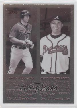 2008 Topps Chrome - Trading Card History #TCHC16 - Mark Teixeira, Jeff Francoeur