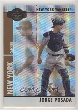 2008 Topps Co-Signers - [Base] - Hyper Plaid Bronze #035.1 - Jorge Posada /75