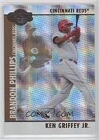 Ken Griffey Jr., Brandon Phillips #/75