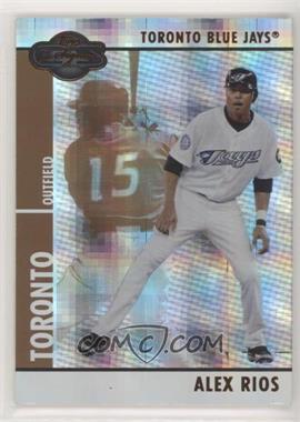 2008 Topps Co-Signers - [Base] - Hyper Plaid Bronze #061.2 - Alex Rios, Roy Halladay /75