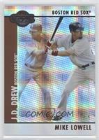 Mike Lowell, J.D. Drew #/75