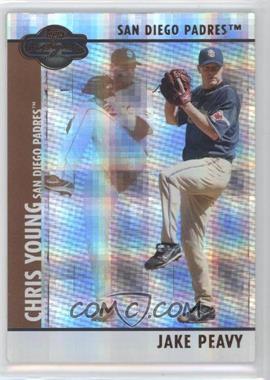 2008 Topps Co-Signers - [Base] - Hyper Plaid Bronze #090.2 - Jake Peavy, Chris Young /75