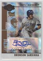 Rookie Autograph - Bronson Sardinha #/75