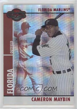 2008 Topps Co-Signers - [Base] - Hyper Plaid Red #003.1 - Cameron Maybin /100