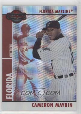2008 Topps Co-Signers - [Base] - Hyper Plaid Red #003.1 - Cameron Maybin /100