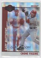 Chone Figgins, Gary Matthews #/100