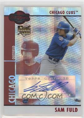 2008 Topps Co-Signers - [Base] - Hyper Plaid Red #104 - Rookie Autograph - Sam Fuld /100