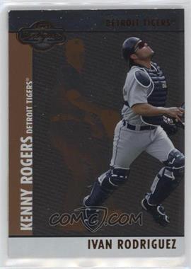 2008 Topps Co-Signers - [Base] - Silver Bronze #066.2 - Ivan Rodriguez, Kenny Rogers /300 [EX to NM]