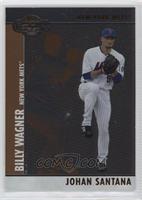 Johan Santana, Billy Wagner [EX to NM] #/300