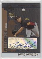 Rookie Autograph - Dave Davidson [Good to VG‑EX] #/400