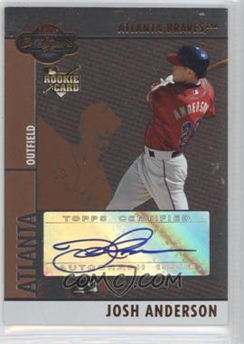 2008 Topps Co-Signers - [Base] - Silver Bronze #107 - Rookie Autograph - Josh Anderson /400