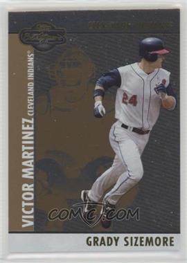 2008 Topps Co-Signers - [Base] - Silver Gold #005.2 - Grady Sizemore, Victor Martinez /150