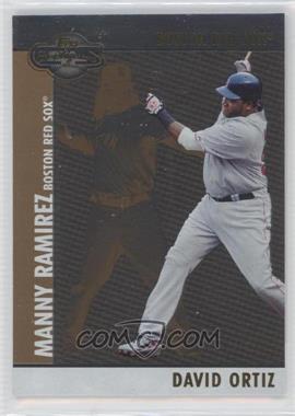 2008 Topps Co-Signers - [Base] - Silver Gold #025.2 - David Ortiz, Manny Ramirez /150