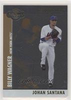 Johan Santana, Billy Wagner [EX to NM] #/150