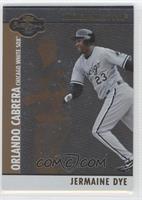 Jermaine Dye, Orlando Cabrera #/150