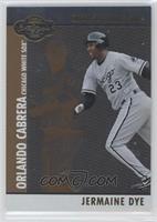 Jermaine Dye, Orlando Cabrera #/150