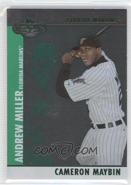 2008 Topps Co-Signers - [Base] - Silver Green #003.2 - Cameron Maybin, Andrew Miller /200