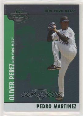 2008 Topps Co-Signers - [Base] - Silver Green #093.2 - Pedro Martinez, Oliver Perez /200