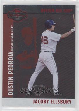 2008 Topps Co-Signers - [Base] - Silver Red #001.1 - Jacoby Ellsbury /400