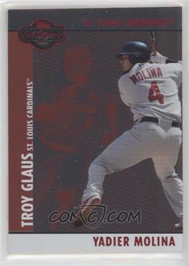 2008 Topps Co-Signers - [Base] - Silver Red #044.2 - Yadier Molina, Troy Glaus /400