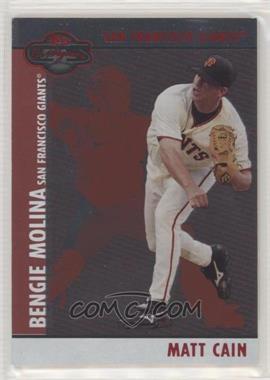 2008 Topps Co-Signers - [Base] - Silver Red #053.2 - Matt Cain, Bengie Molina /400