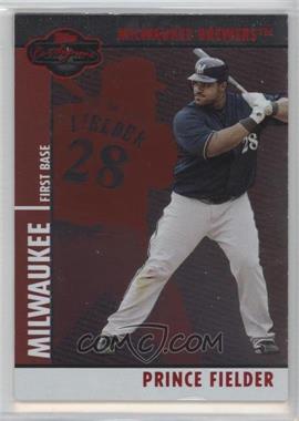 2008 Topps Co-Signers - [Base] - Silver Red #060.1 - Prince Fielder /400