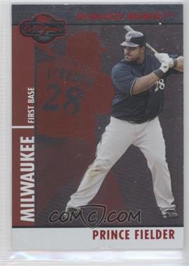 2008 Topps Co-Signers - [Base] - Silver Red #060.1 - Prince Fielder /400