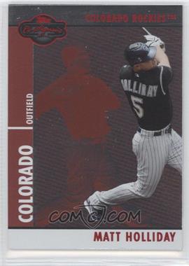 2008 Topps Co-Signers - [Base] - Silver Red #064.1 - Matt Holliday /400