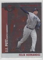 Felix Hernandez, J.J. Putz [Good to VG‑EX] #/400