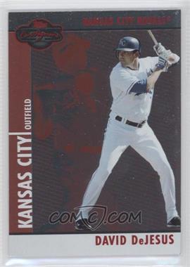 2008 Topps Co-Signers - [Base] - Silver Red #084.1 - David DeJesus /400