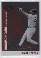 Bobby Abreu, Robinson Cano [EX to NM] #/400