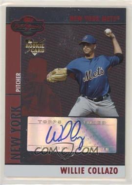 2008 Topps Co-Signers - [Base] - Silver Red #101 - Rookie Autograph - Willie Collazo /500 [EX to NM]