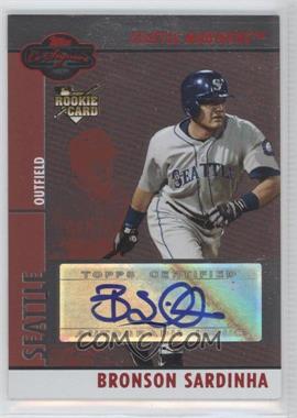 2008 Topps Co-Signers - [Base] - Silver Red #108 - Rookie Autograph - Bronson Sardinha /500