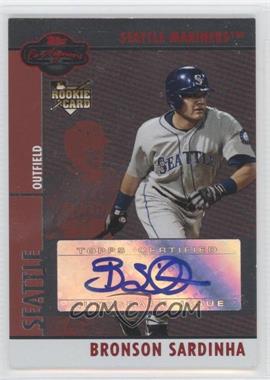 2008 Topps Co-Signers - [Base] - Silver Red #108 - Rookie Autograph - Bronson Sardinha /500