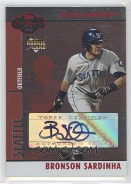 2008 Topps Co-Signers - [Base] - Silver Red #108 - Rookie Autograph - Bronson Sardinha /500