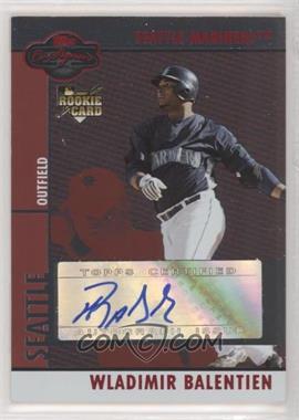 2008 Topps Co-Signers - [Base] - Silver Red #109 - Rookie Autograph - Wladimir Balentien /500