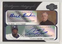 Bill Buck, Cameron Maybin