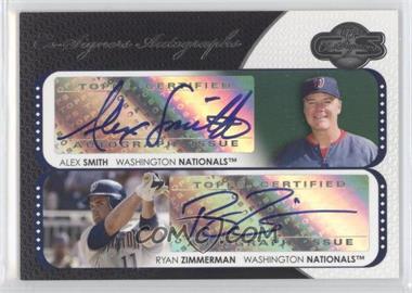 2008 Topps Co-Signers - Co-Signers Autographs #CS-SZ - Alex Smith, Ryan Zimmerman