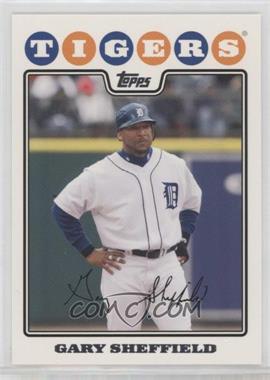 2008 Topps Detroit Tigers - [Base] #DET12 - Gary Sheffield