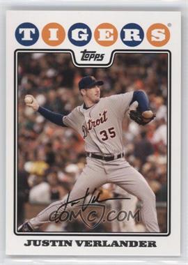 2008 Topps Detroit Tigers - [Base] #DET3 - Justin Verlander