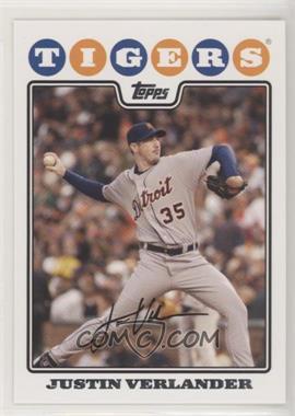 2008 Topps Detroit Tigers - [Base] #DET3 - Justin Verlander