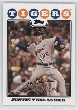 2008 Topps Detroit Tigers - [Base] #DET3 - Justin Verlander