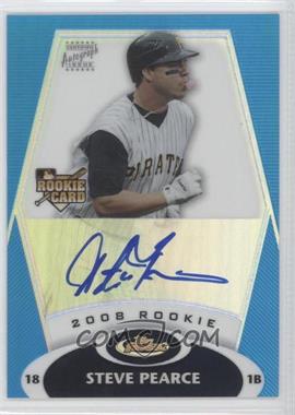 2008 Topps Finest - [Base] - Blue Refractor #155 - Rookie Autograph - Steve Pearce /399