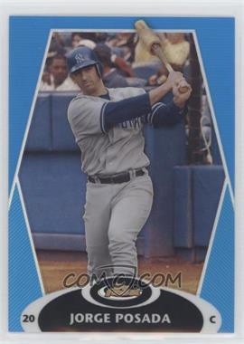 2008 Topps Finest - [Base] - Blue Refractor #40 - Jorge Posada /299