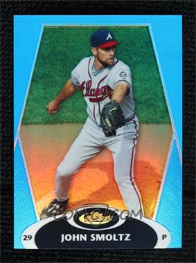 2008 Topps Finest - [Base] - Blue Refractor #56 - John Smoltz /299