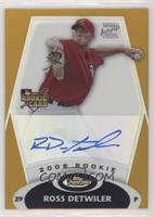 Rookie Autograph - Ross Detwiler #/50